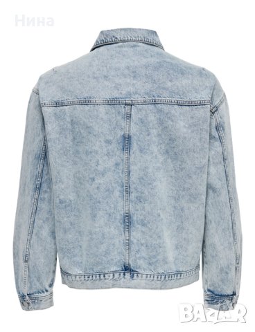 Дънково яке Only and son, снимка 4 - Якета - 42463173