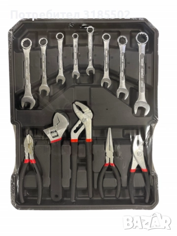 Професионален комплект инструменти KRAFTROYAL Gerнmany 1050 части – Всичко необходимо в един куфар, снимка 3 - Куфари с инструменти - 51458031