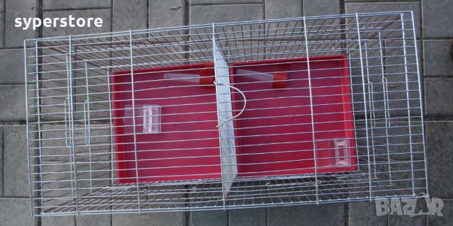 Клетка за канарчета двойна голяма XL , и за други птици, снимка 6 - За птици - 34512892