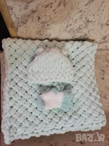 Одеало Ализе Пуфи,Плетива, Амигруми по поръчка, снимка 2 - Плюшени играчки - 48319186