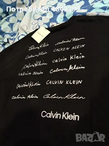Calvin Klein S р-р oversized, снимка 3 - Тениски - 56013848