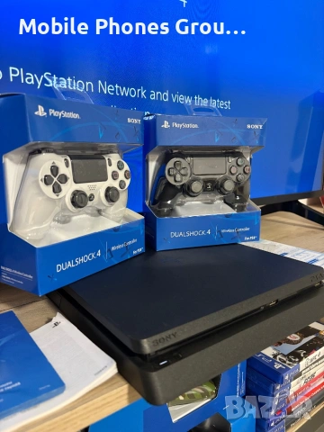 Уникален Sony PlayStation 4 Slim като нов