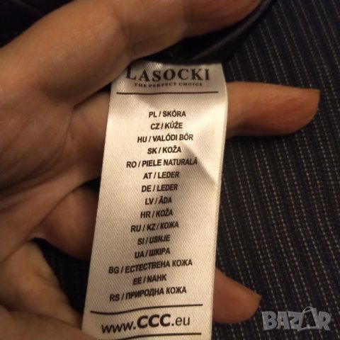Lasocki нова чанта естествена кожа РАЗПРОДАЖБА , снимка 7 - Чанти - 41691089