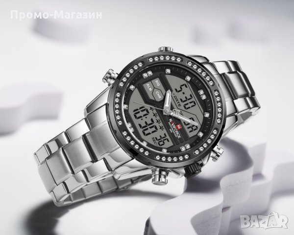 Мъжки часовник NaviForce многофункционален NF9190 SВ. , снимка 3 - Мъжки - 34793237