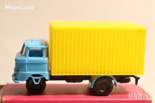 MINI CAR 1/87 H0 IFA ИФА ФУРГОН КАМИОН МОДЕЛ, снимка 2 - Колекции - 52772811