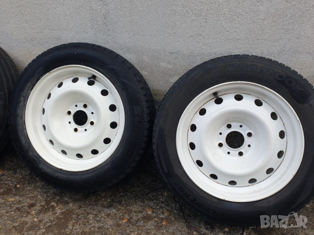 Citroen Peugeot x4 15 x 6J ET18 65.1 прахово боядисани джанти с гуми, снимка 5 - Гуми и джанти - 53605182