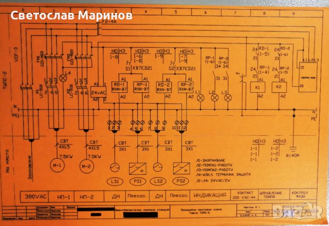 Продавам табло за поливна система - трифазно, снимка 2 - Водни помпи - 41856569