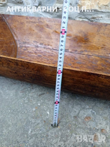 Старо Голямо Дървено Корито Нощва За Месене На Тесто., снимка 15 - Антикварни и старинни предмети - 50648928