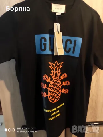 Gucci унисекс тениска нова с етикет , снимка 9 - Тениски - 49393718