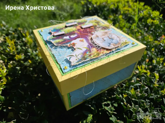 Кутии за бебешки съкровища. Налични! Подарък за близнаци, снимка 3 - Декорация за дома - 55770421