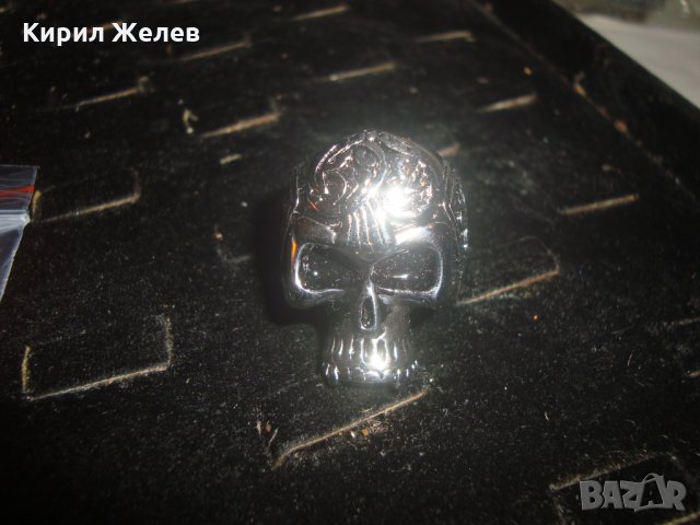 ХЕВИ МЕТАЛ ПРЪСТЕН от НЕРЪЖДАЕМА БЛАГОРОДНА СТОМАНА НОВ МОДЕН 25027, снимка 6 - Пръстени - 34339492