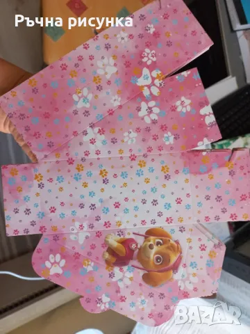 Парче за торта картон Кученце Скай, снимка 1