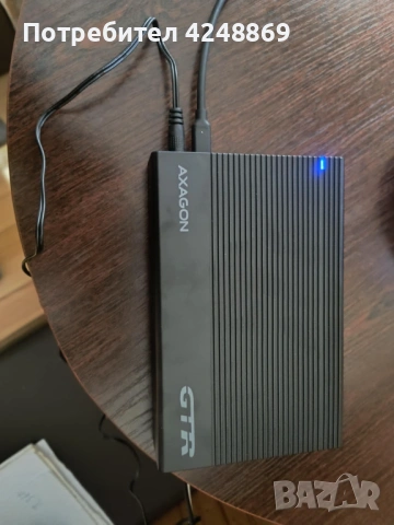 Външен хард диск 22TB 7200RPM WD + USB-C кутия AXAGON | Гаранция 2028 | НОВ!!!