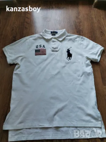 polo ralph lauren - страхотна мъжка тениска L, снимка 4 - Тениски - 50143815