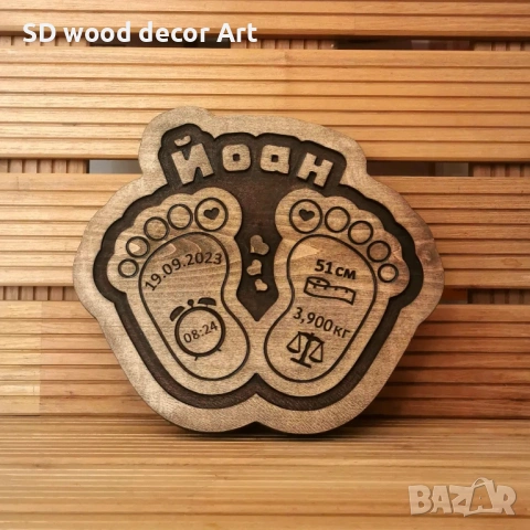 Дървени табели от масив – за къщи, вили и заведения, снимка 9 - Пана - 53871287