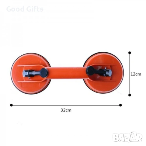 Двойна Вакуумна Дръжка за Стъкло (2 х 120 мм) – Сигурен Захват и Лесен Монтаж, снимка 3 - Други стоки за дома - 53283079