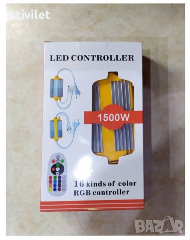 LED RGB CONTROLLER 220 волта 1500 вата.ново