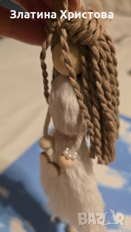 Кукли макраме ангели ръчна изработка handmade art creations , снимка 3 - Декорация за дома - 51458444