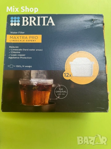 Нов Комплект 12 филтъра Brita Maxtra Pro Limescale Expert, снимка 6 - Други стоки за дома - 53736299