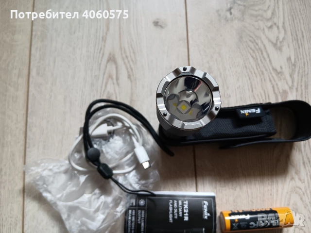 Тактически фенер Fenix TK21R, 3600 лумена, 480 метра, снимка 2 - Къмпинг осветление - 53708806