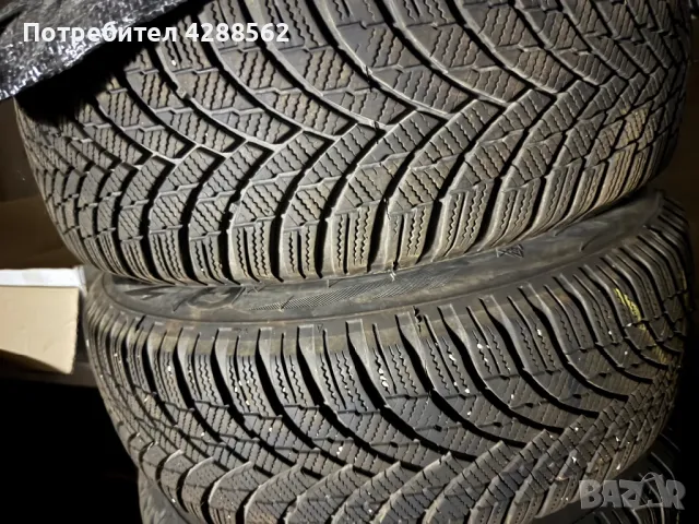 Зимни гуми + джанти 195 65 15 Firestone, снимка 7 - Гуми и джанти - 47828350
