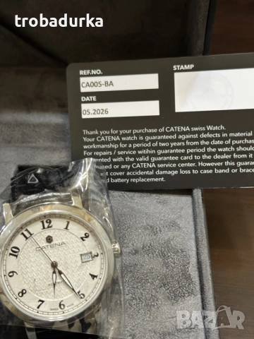 CATENA SWISS AUTOMATIC , снимка 5 - Мъжки - 56335363