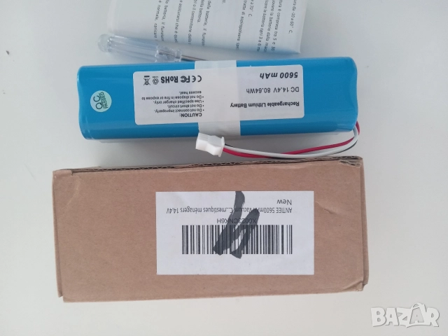 Нова батерия T-4S2P-A (14.4V, 5600mAh) за роботи прахосмукачки Ultenic, Xiaomi, Dreame, снимка 4 - Прахосмукачки - 52705688