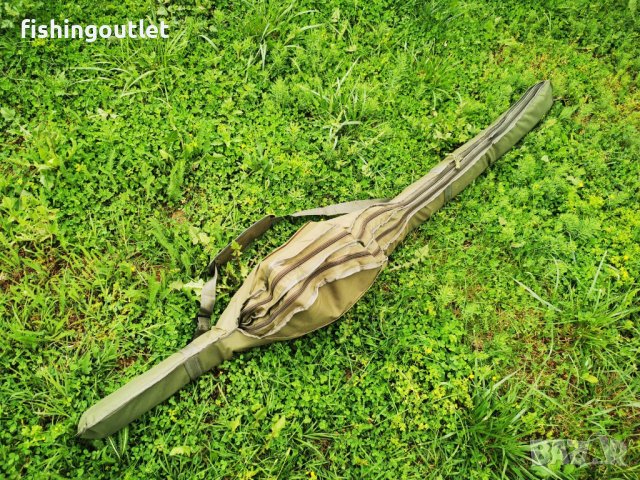Двоен подплатен шарански калъф за въдици на 2 части / 190 и 205см, снимка 10 - Такъми - 41017099