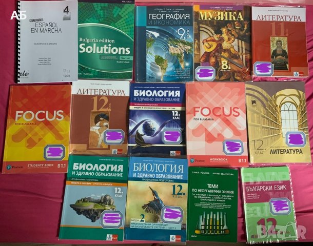 Учебници за 8,9,10,11,12 клас по НОВАТА програма, снимка 1 - Учебници, учебни тетрадки - 37833179