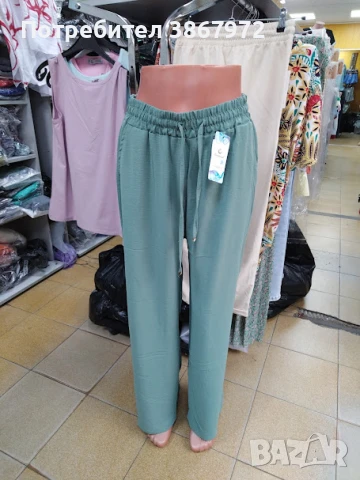 Дамски прав панталон широки крачоли Sunbird, снимка 1