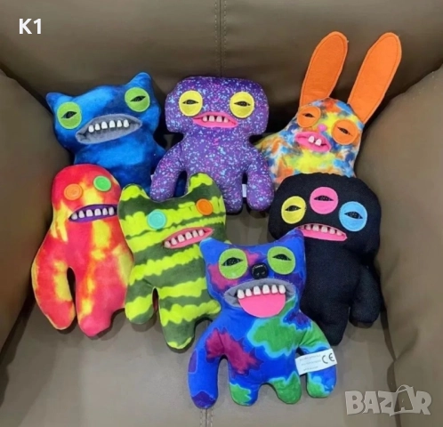 Fuggler плюшена играчка/Фъглер/Fuggler ugly monster 25см Фуглер, снимка 13 - Плюшени играчки - 51432011