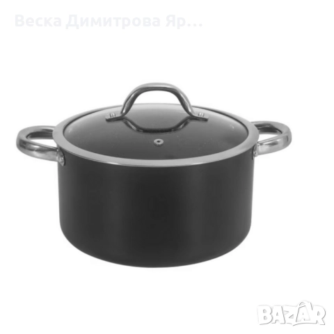 Алуминиева тенджера с мраморно покритие и капак – здравословно готвене без загаряне, снимка 6 - Съдове за готвене - 52529727