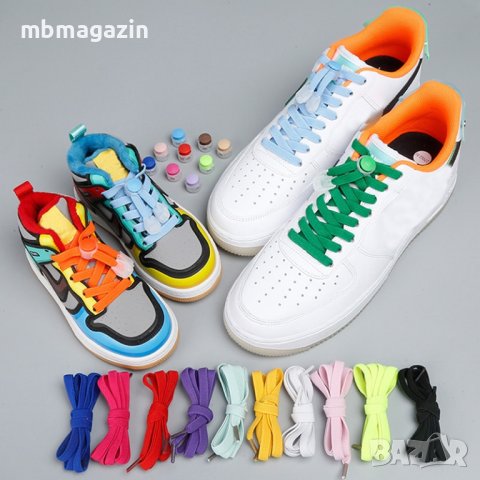 плоски ластични връзки за обувки ваиант 2