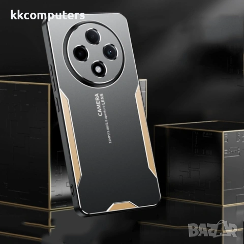 OPPO Reno12 F /12 FS 5G Удароустойчив Aluminum Alloy+TPU+PC Калъф и Протектор, снимка 6 - Калъфи, кейсове - 53075008