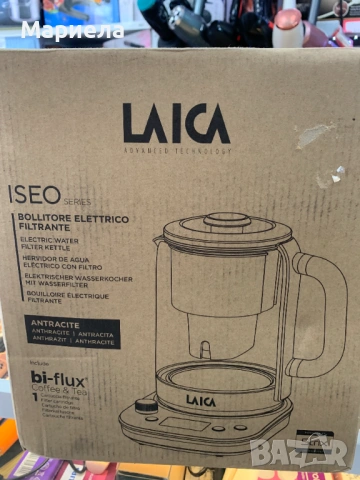 Електрическа кана LAICA ISEO / Кана с настройка на градуса