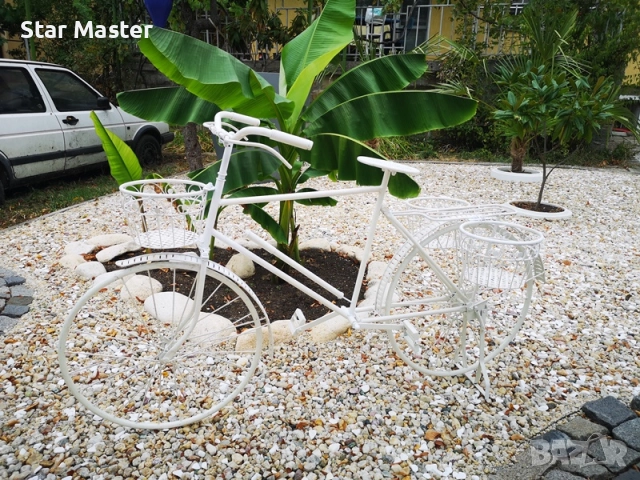 Градинско Колело Цветарник, снимка 6 - Градински мебели, декорация  - 51879533
