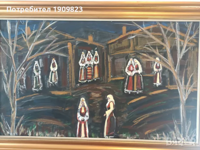 Маслена картина , снимка 2 - Картини - 47382990