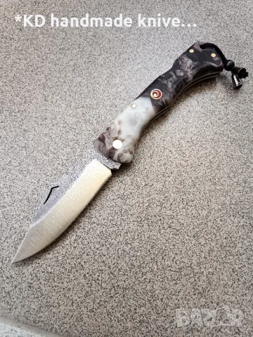 Сгъваем нож ръчно изработен