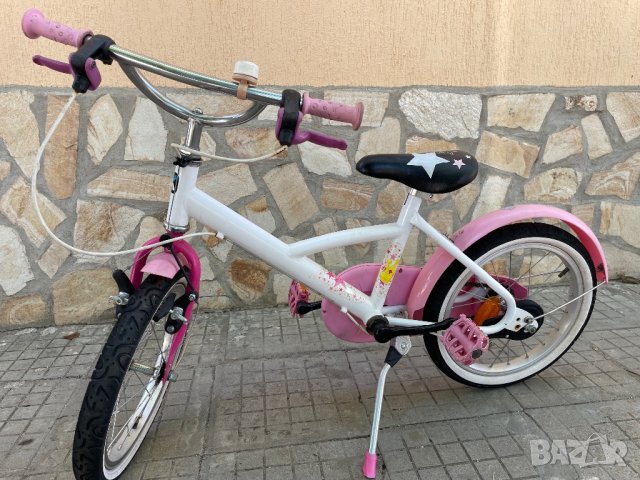 Детски велосипед 16 цола с предна и задна спирачка, снимка 2 - Велосипеди - 42023457