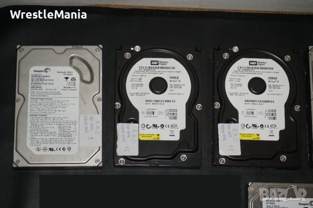 12 броя Тествани и Работещи Хард Дискове ATA 160GB/80GB/40GB/30GB, снимка 2 - Твърди дискове - 51705564