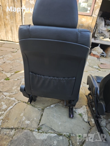 Кожен Рекаро салон за БМВ Е60, снимка 8 - Части - 53759024