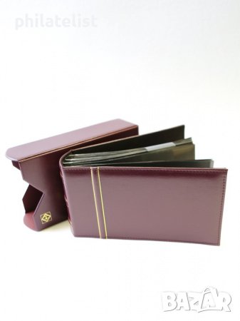 Leuchtturm албум за 100 FDC плика - дълъг формат с касета / кутия , зелен, снимка 3 - Нумизматика и бонистика - 42215939