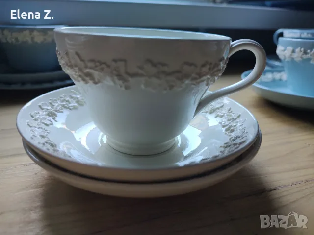 Разкошни сетове и съдове Wedgwood Queensware, снимка 3 - Сервизи - 56137890