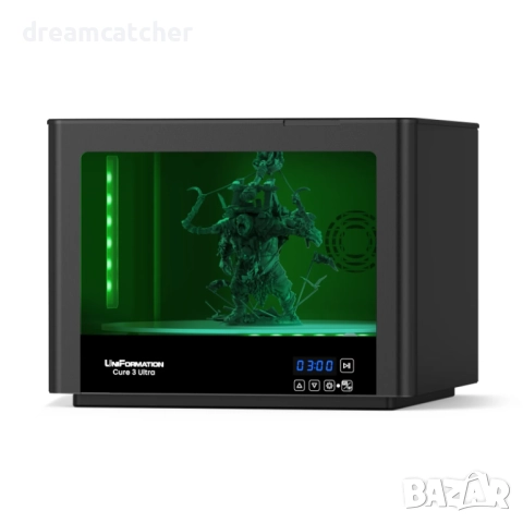 UniFormation Cure 3 Ultra - Изсушаване и втвърдяване на модели от смола
