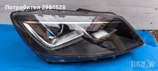 Фар за Seat Alhambra Xenon / Фарове за Сеат Алхамбра Ксенон, снимка 2 - Части - 44629236
