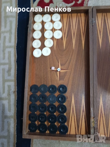 Табла, снимка 2 - Шах и табла - 53820917