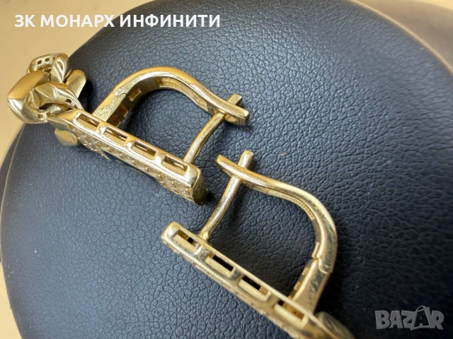 Златни обеци /585/, снимка 2 - Обеци - 53489627