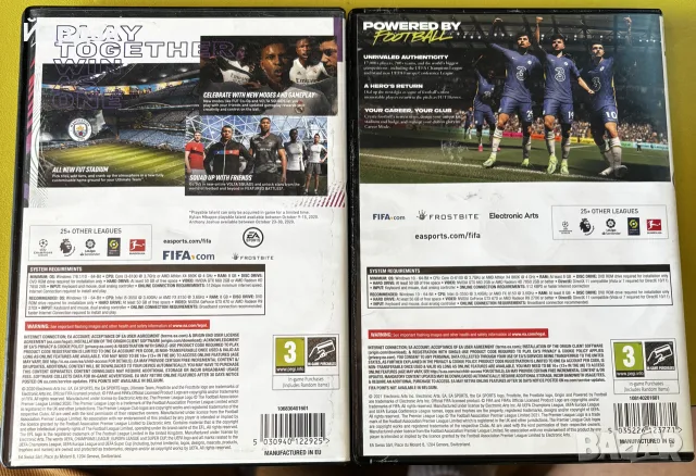 fifa 21 22 за pc, снимка 2 - Игри за PlayStation - 56404718