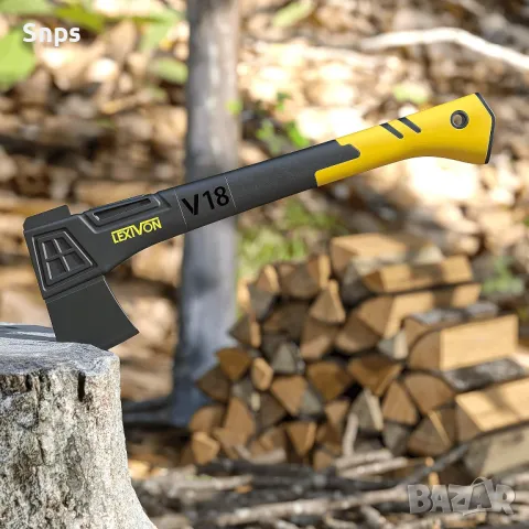 Универсална брадва на открито за цепене на средни дървени трупи, малки дървета, снимка 2 - Градински инструменти - 47553822