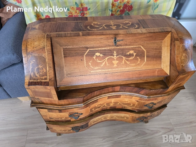 Бюро Секретар, снимка 6 - Антикварни и старинни предмети - 52572311